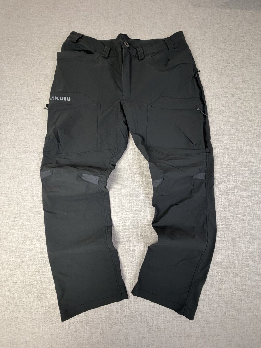 KUIU Kutana Hunting Pants Mens 42x32 Gray Stretch Nylon Tactical Outdoor